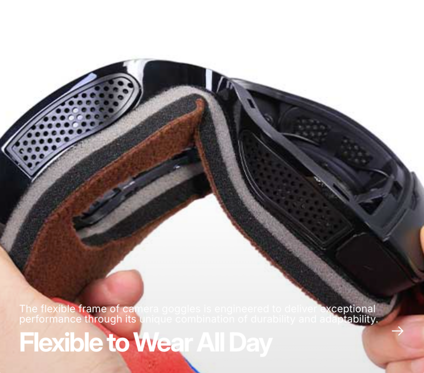 Sight Clip 4K UHD Ski Goggles